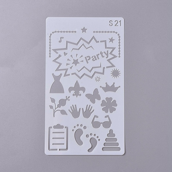 PandaHall (Clearance Sale)Plastic Drawing Stencil, Drawing Scale Template, for Painting on Scrapbook Fabric Tiles Floor Furniture Wood..., White
PandaHall (Clearance Sale)Plastic Drawing Stencil, Drawing Scale Template, for Painting on Scrapbook Fabric Tiles Floor Furniture Wood..., White