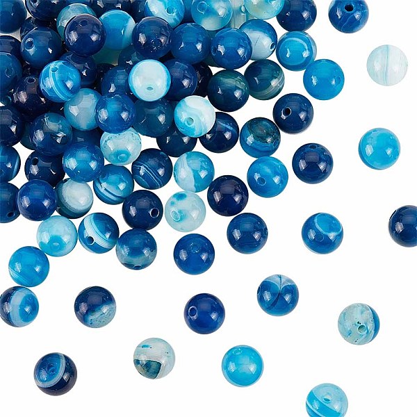 PandaHall OLYCRAFT 129 Pcs/3 Strands 8mm Natural Blue Lace Agate Beads Natural Striped Agate Beads 1mm Hole Dyed Gemstone Round Beads...
PandaHall OLYCRAFT 129 Pcs/3 Strands 8mm Natural Blue Lace Agate Beads Natural Striped Agate Beads 1mm Hole Dyed Gemstone Round Beads...
