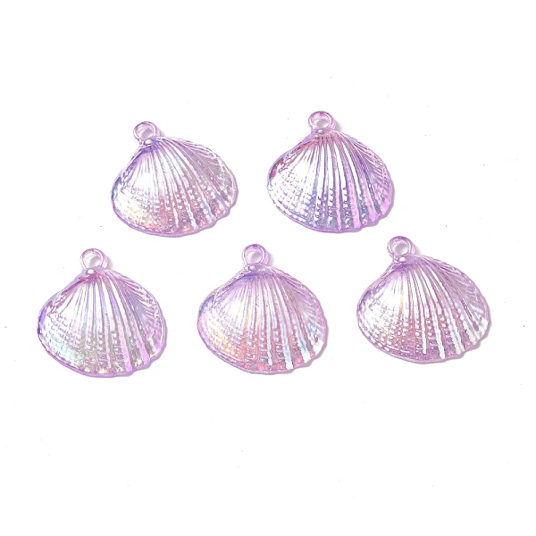 PandaHall UV Plating Opaque Acrylic Pendants, AB Color, Shell Charm, Violet, 28x27x7mm, Hole: 2mm Acrylic Shell Shape Purple
PandaHall UV Plating Opaque Acrylic Pendants, AB Color, Shell Charm, Violet, 28x27x7mm, Hole: 2mm Acrylic Shell Shape Purple