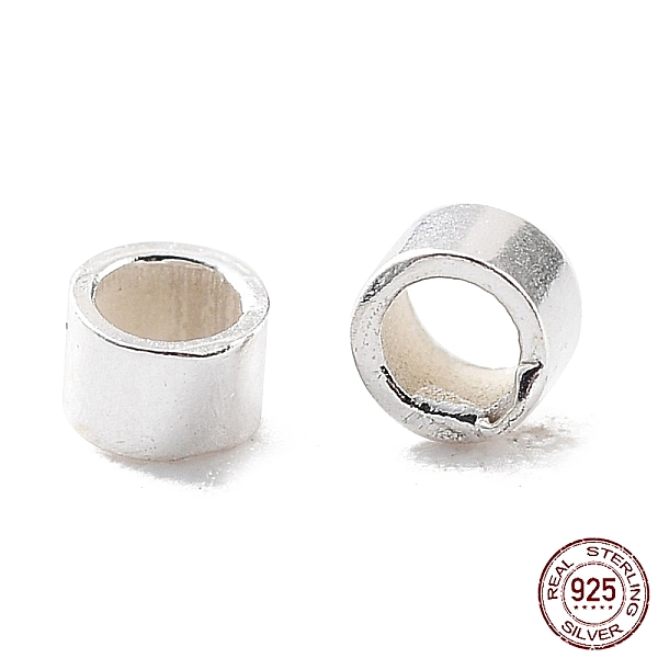 PandaHall 925 Sterling Silver Spacer Tube Beads, Column, Silver, 1.5x1mm, Hole: 1mm, about 1111pcs(10g)/bag Sterling Silver Tube
PandaHall 925 Sterling Silver Spacer Tube Beads, Column, Silver, 1.5x1mm, Hole: 1mm, about 1111pcs(10g)/bag Sterling Silver Tube