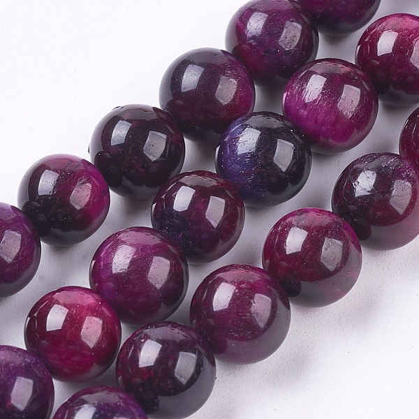 PandaHall Natural Tiger Eye Beads Strands, Round, Purple, 5.5~6.5mm, Hole: 0.5mm, about 66pcs/strand, 15.35 inch(39cm) Tiger Eye Round...
PandaHall Natural Tiger Eye Beads Strands, Round, Purple, 5.5~6.5mm, Hole: 0.5mm, about 66pcs/strand, 15.35 inch(39cm) Tiger Eye Round...