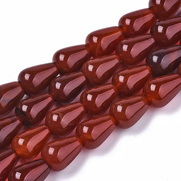 PandaHall Natural Red Agate Carnelian Beads Strands, Teardrop, Dark Red, 14x10mm, Hole: 1mm, about 28pcs/strand, 15.35 inch(39cm) Carnelian...
PandaHall Natural Red Agate Carnelian Beads Strands, Teardrop, Dark Red, 14x10mm, Hole: 1mm, about 28pcs/strand, 15.35 inch(39cm) Carnelian...