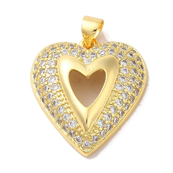 PandaHall Mother's Day Brass Micro Pave Clear Cubic Zirconia Pendants, Heart, Real 16K Gold Plated, 24x21x6.5mm, Hole: 4.5x3.5mm Brass+Cubic...
PandaHall Mother's Day Brass Micro Pave Clear Cubic Zirconia Pendants, Heart, Real 16K Gold Plated, 24x21x6.5mm, Hole: 4.5x3.5mm Brass+Cubic...