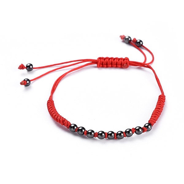 PandaHall Adjustable Nylon Cord Braided Bead Bracelets, with Brass Beads, Cadmium Free & Lead Free, Gunmetal, 1-1/8 inch~3 inch(2.8~7.7cm)...
PandaHall Adjustable Nylon Cord Braided Bead Bracelets, with Brass Beads, Cadmium Free & Lead Free, Gunmetal, 1-1/8 inch~3 inch(2.8~7.7cm)...