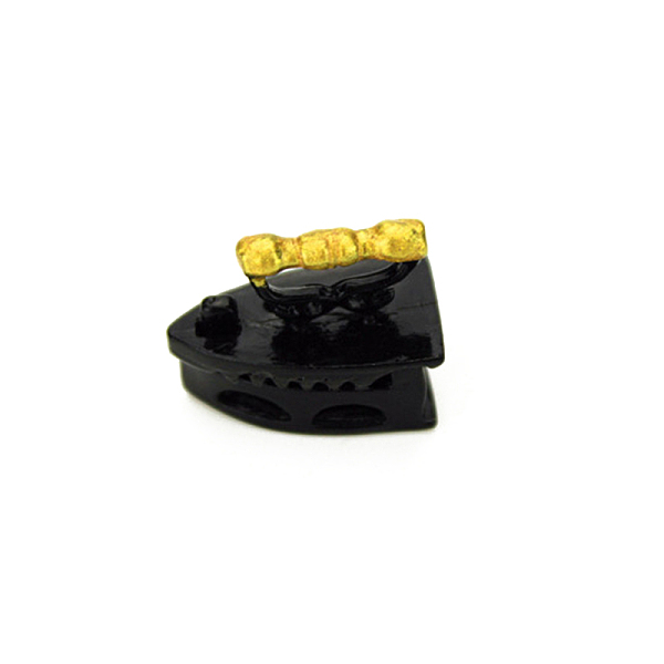 PandaHall Miniature Alloy Clothing Iron Display Decorations, for Dollhouse, Electrophoresis Black & Golden, 18.5x20x12mm Alloy
PandaHall Miniature Alloy Clothing Iron Display Decorations, for Dollhouse, Electrophoresis Black & Golden, 18.5x20x12mm Alloy
