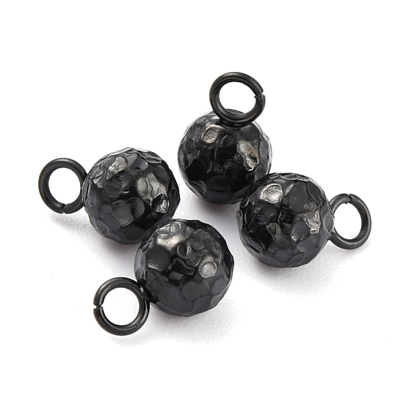 PandaHall 304 Stainless Steel Charms, Round, Textured, Electrophoresis Black, 7.8x5mm, Hole: 1.8mm 304 Stainless Steel Round
PandaHall 304 Stainless Steel Charms, Round, Textured, Electrophoresis Black, 7.8x5mm, Hole: 1.8mm 304 Stainless Steel Round