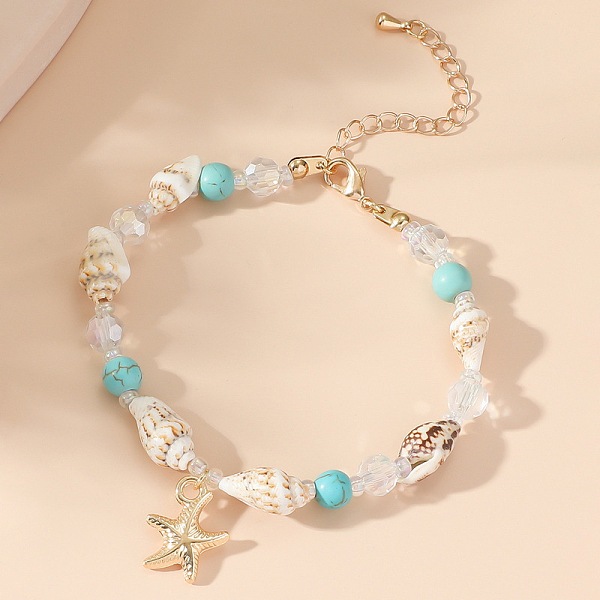 PandaHall Bohemian Starfish & Shell Beaded Bracelets, Summer Beach Bacation Bracelets for Women Shell
PandaHall Bohemian Starfish & Shell Beaded Bracelets, Summer Beach Bacation Bracelets for Women Shell