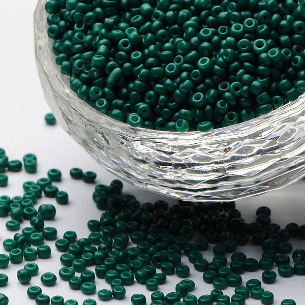 PandaHall Baking Paint Glass Seed Beads, Teal, 12/0, 1.5~2mm, Hole: 0.5~1mm, about 3333pcs/50g, 50g/bag, 18bags/2pounds Glass Cyan
PandaHall Baking Paint Glass Seed Beads, Teal, 12/0, 1.5~2mm, Hole: 0.5~1mm, about 3333pcs/50g, 50g/bag, 18bags/2pounds Glass Cyan