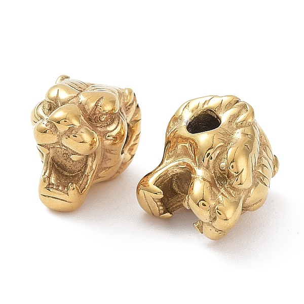 PandaHall Ion Plating(IP) 304 Stainless Steel Beads, Tiger, Golden, 11x8x9mm, Hole: 2mm 304 Stainless Steel Tiger
PandaHall Ion Plating(IP) 304 Stainless Steel Beads, Tiger, Golden, 11x8x9mm, Hole: 2mm 304 Stainless Steel Tiger