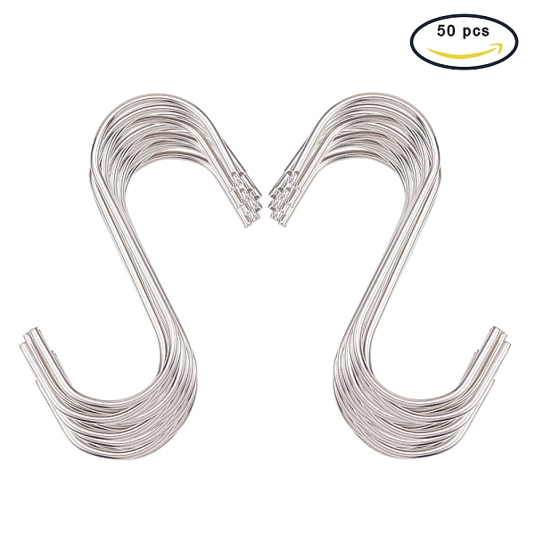 PandaHall BENECREAT Heavy Duty S-hooks, Stainless Steel Wire Metal Secured S Hook, Jeans Hanger, Ceiling Rack Display Connect Hanging...
PandaHall BENECREAT Heavy Duty S-hooks, Stainless Steel Wire Metal Secured S Hook, Jeans Hanger, Ceiling Rack Display Connect Hanging...