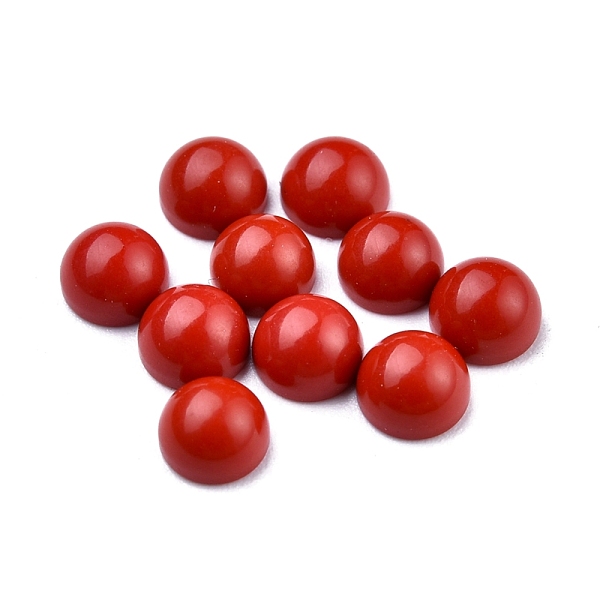 PandaHall Synthetic Coral Cabochons, Half Round, 4x2~4mm Synthetic Coral Half Round
PandaHall Synthetic Coral Cabochons, Half Round, 4x2~4mm Synthetic Coral Half Round
