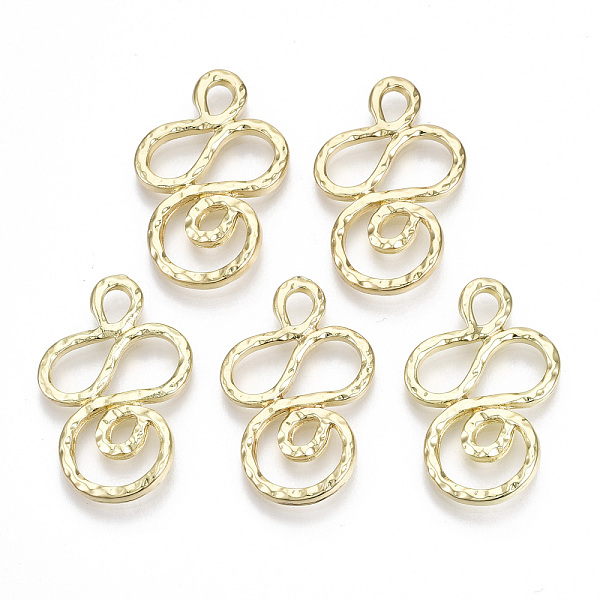 PandaHall Rack Plating Alloy Filigree Joiners Links, Cadmium Free & Lead Free, Light Gold, 29.5x19.5x3mm, Hole: 3x4.5mm Alloy Others
PandaHall Rack Plating Alloy Filigree Joiners Links, Cadmium Free & Lead Free, Light Gold, 29.5x19.5x3mm, Hole: 3x4.5mm Alloy Others