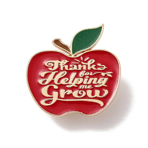 PandaHall Teacher's Day Theme Rack Plating Light Gold Alloy Brooches, Enamel Pins, Word, 27.5x28x1.5mm Alloy+Enamel Word
PandaHall Teacher's Day Theme Rack Plating Light Gold Alloy Brooches, Enamel Pins, Word, 27.5x28x1.5mm Alloy+Enamel Word