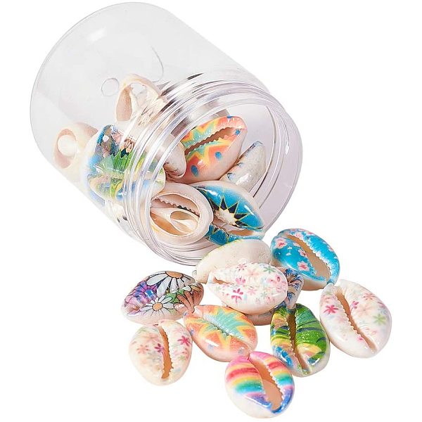 PandaHall about 30pcs 10 Colors Spray Paint Cowrie Spiral Shell Beads Charms No Holes for DIY Crafts Home Decoration Arts Cowrie Shell..., Multicolor
PandaHall about 30pcs 10 Colors Spray Paint Cowrie Spiral Shell Beads Charms No Holes for DIY Crafts Home Decoration Arts Cowrie Shell..., Multicolor