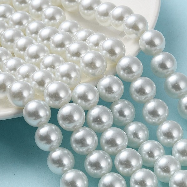 PandaHall Baking Painted Pearlized Glass Pearl Round Bead Strands, White, 12mm, Hole: 1.5mm, about 70pcs/strand, 31.4 inch Glass Round White
PandaHall Baking Painted Pearlized Glass Pearl Round Bead Strands, White, 12mm, Hole: 1.5mm, about 70pcs/strand, 31.4 inch Glass Round White