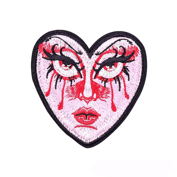 PandaHall Heart Appliques, Embroidery Iron on Cloth Patches, Sewing Craft Decoration, Face, 72x74mm Fibre Others Red
PandaHall Heart Appliques, Embroidery Iron on Cloth Patches, Sewing Craft Decoration, Face, 72x74mm Fibre Others Red