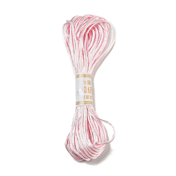 PandaHall Polyester Embroidery Floss, Cross Stitch Threads, Pink, 2mm, 10m/bundle Polyester Pink
PandaHall Polyester Embroidery Floss, Cross Stitch Threads, Pink, 2mm, 10m/bundle Polyester Pink