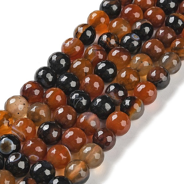 PandaHall Natural Agate Beads Strands, Dyed & Heated, Faceted, Round, Black, 10mm, Hole: 0.8mm, about 37pcs/strand, 14.96''(38cm) Natural...
PandaHall Natural Agate Beads Strands, Dyed & Heated, Faceted, Round, Black, 10mm, Hole: 0.8mm, about 37pcs/strand, 14.96''(38cm) Natural...