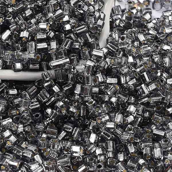 PandaHall Glass Seed Beads, Silver Lined, Square, Black, 3~3.5x2.5~3x2.5~3mm, Hole: 1mm, about 10714pcs/pound Glass Black
PandaHall Glass Seed Beads, Silver Lined, Square, Black, 3~3.5x2.5~3x2.5~3mm, Hole: 1mm, about 10714pcs/pound Glass Black