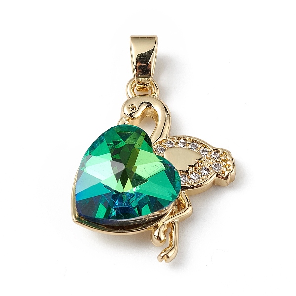 PandaHall Real 18K Gold Plated Rack Plating Brass Micro Pave Clear Cubic Zirconia Pendants, with Glass, Long-Lasting Plated, Cadmium Free &..., Green
PandaHall Real 18K Gold Plated Rack Plating Brass Micro Pave Clear Cubic Zirconia Pendants, with Glass, Long-Lasting Plated, Cadmium Free &..., Green