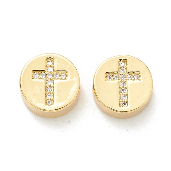 PandaHall Rack Plating Eco-Friendly Brass Beads, Micro Pave Clear Cubic Zirconia, Long-Lasting Plated, Cadmium Free & Lead Free, Flat Round...
PandaHall Rack Plating Eco-Friendly Brass Beads, Micro Pave Clear Cubic Zirconia, Long-Lasting Plated, Cadmium Free & Lead Free, Flat Round...