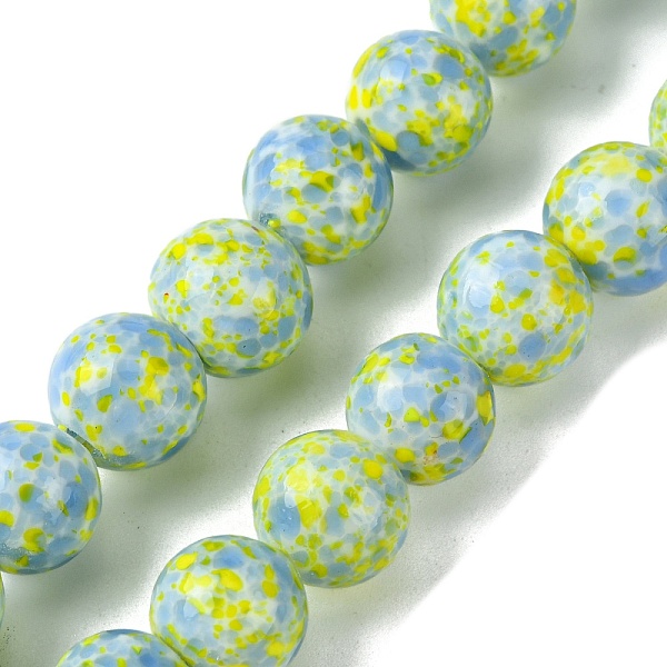 PandaHall Handmade Lampwork Beads Strands, Round, Yellow, 12x11mm, Hole: 1.2mm, about 33pcs/strand, 14.96''(38cm) Lampwork Round Yellow
PandaHall Handmade Lampwork Beads Strands, Round, Yellow, 12x11mm, Hole: 1.2mm, about 33pcs/strand, 14.96''(38cm) Lampwork Round Yellow