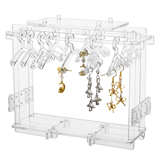 PandaHall SUPERFINDINGS 1 Set Earring Display Stand Holder Acrylic Earring Organizer Holder Rack Transparent Jewelry Display Stand with 8pcs..., Clear
PandaHall SUPERFINDINGS 1 Set Earring Display Stand Holder Acrylic Earring Organizer Holder Rack Transparent Jewelry Display Stand with 8pcs..., Clear