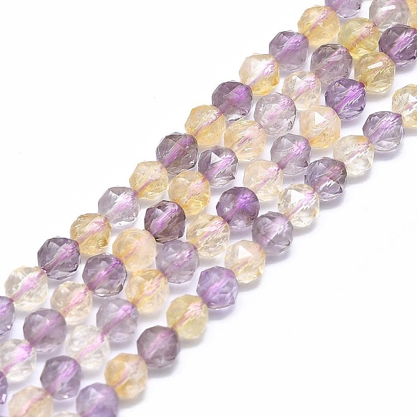PandaHall Natural Ametrine Beads Strands, Faceted, Round, 6mm, Hole: 0.8mm, about 59pcs/strand, 15.55 inch(39.5cm) Ametrine Round
PandaHall Natural Ametrine Beads Strands, Faceted, Round, 6mm, Hole: 0.8mm, about 59pcs/strand, 15.55 inch(39.5cm) Ametrine Round