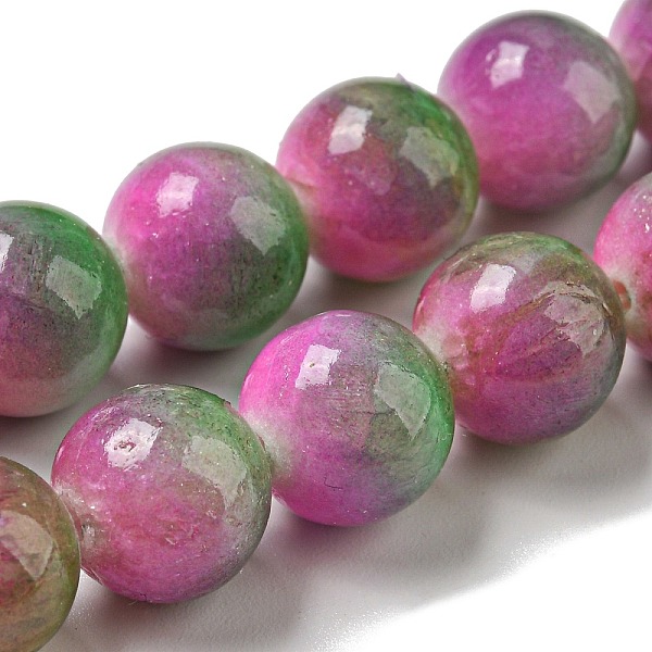 PandaHall Dyed Natural White Jade Beads Strands, Round, Camellia, 9.5~10mm, Hole: 1.2mm, about 40pcs/strand, 15.94 inch(40.5cm) White Jade..., Pink
PandaHall Dyed Natural White Jade Beads Strands, Round, Camellia, 9.5~10mm, Hole: 1.2mm, about 40pcs/strand, 15.94 inch(40.5cm) White Jade..., Pink