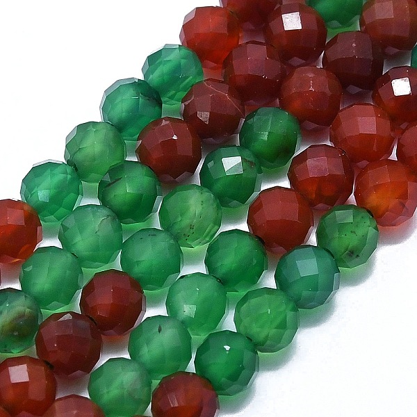 PandaHall Natural Carnelian & Green Onyx Agate Beads Strands, Faceted, Round, 6mm, Hole: 1mm, about 65~66pcs/strand, 15.35~15.55 inch...
PandaHall Natural Carnelian & Green Onyx Agate Beads Strands, Faceted, Round, 6mm, Hole: 1mm, about 65~66pcs/strand, 15.35~15.55 inch...