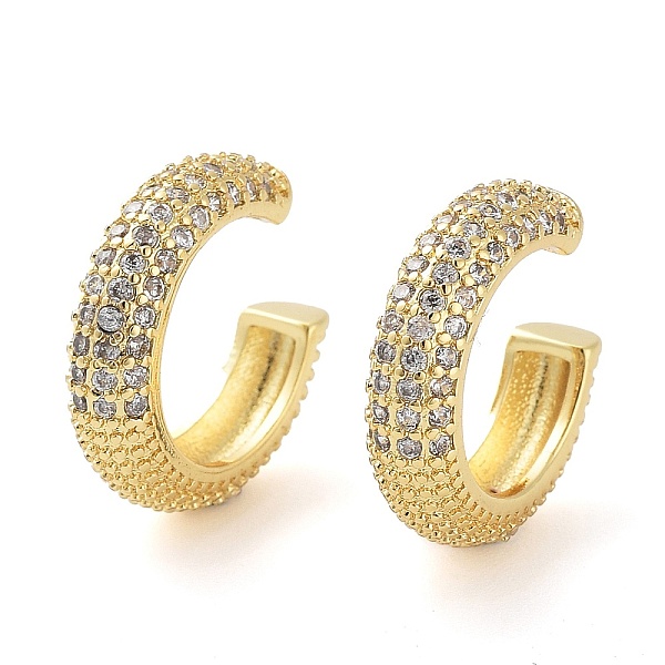 PandaHall Brass Micro Pave Cubic Zirconia Cuff Earrings for Women, Real 18K Gold Plated, 4x15mm Cubic Zirconia Ring
PandaHall Brass Micro Pave Cubic Zirconia Cuff Earrings for Women, Real 18K Gold Plated, 4x15mm Cubic Zirconia Ring