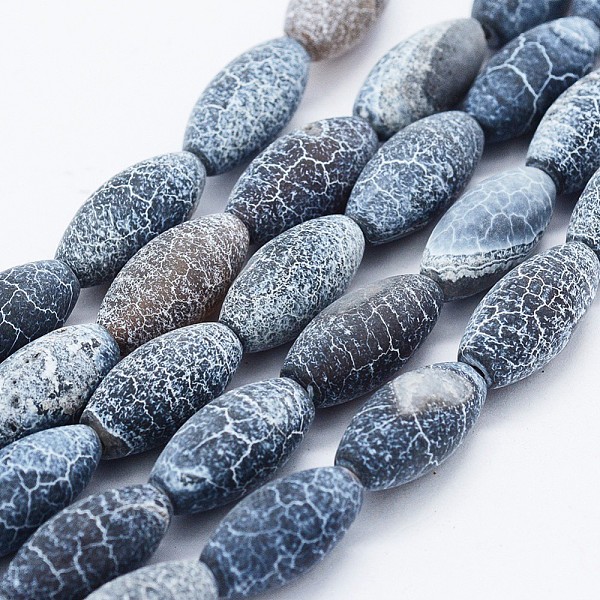 PandaHall Natural Weathered Agate Beads Strands, Dyed, Rice, 15.5~16x7~8mm, Hole: 0.8mm, about 25pcs/strand, 15.5 inch Weathered Agate Rice..., Blue
PandaHall Natural Weathered Agate Beads Strands, Dyed, Rice, 15.5~16x7~8mm, Hole: 0.8mm, about 25pcs/strand, 15.5 inch Weathered Agate Rice..., Blue