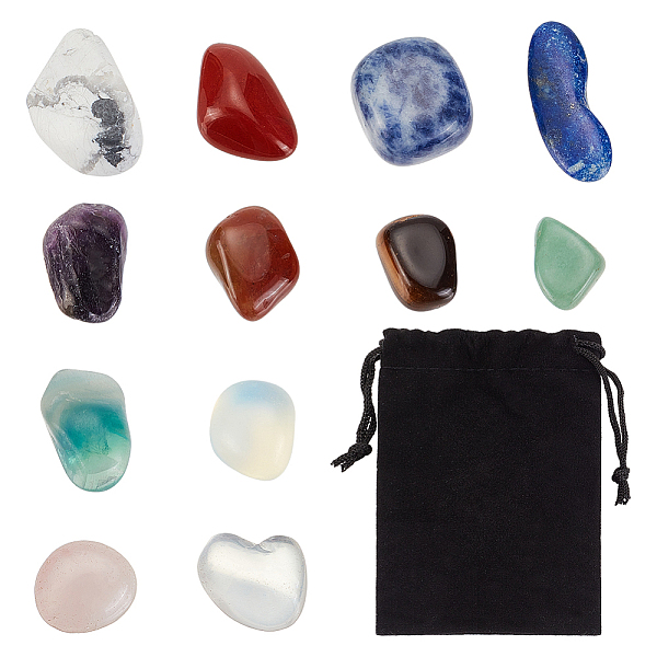 PandaHall OLYCRAFT 12pcs Tumbled Stones Mixed Polished Stones Assorted Tumbled Polished Stones Red Agate Rose Quartz Crystal Tiger Eye Set..., Multicolor
PandaHall OLYCRAFT 12pcs Tumbled Stones Mixed Polished Stones Assorted Tumbled Polished Stones Red Agate Rose Quartz Crystal Tiger Eye Set..., Multicolor