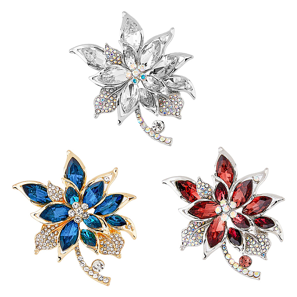 PandaHall DICOSMETIC 3Pcs 3 Colors Rhinestone Flower Brooch Crystal Wedding Brooch Pin Flower Brooches Pins Vintage Bridal Crystal Brooch..., Multicolor
PandaHall DICOSMETIC 3Pcs 3 Colors Rhinestone Flower Brooch Crystal Wedding Brooch Pin Flower Brooches Pins Vintage Bridal Crystal Brooch..., Multicolor