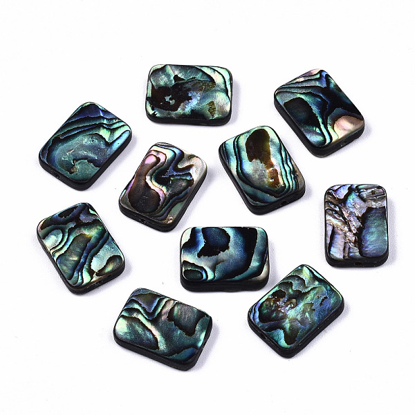 PandaHall Natural Abalone Shell/Paua Shell Beads, Rectangle, Colorful, 14.5x10.5x3.5mm, Hole: 1mm Paua Shell Rectangle
PandaHall Natural Abalone Shell/Paua Shell Beads, Rectangle, Colorful, 14.5x10.5x3.5mm, Hole: 1mm Paua Shell Rectangle