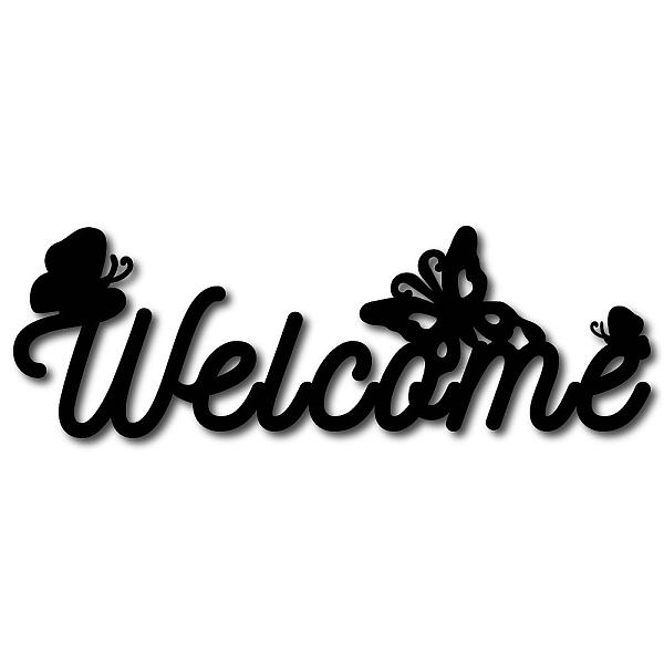 PandaHall CREATCABIN Welcome Laser Cut Wood Letter Sign Butterfly Wall Decor Cutouts Unfinished Wooden Signs Wall Art Basswood Hanging..., Black
PandaHall CREATCABIN Welcome Laser Cut Wood Letter Sign Butterfly Wall Decor Cutouts Unfinished Wooden Signs Wall Art Basswood Hanging..., Black
