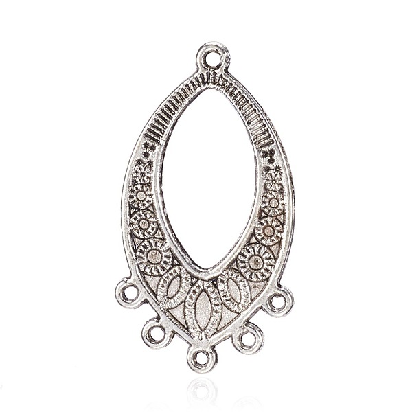 PandaHall Oval Tibetan Style Alloy Chandelier Links, Antique Silver, 35x18x1mm, Hole: 1.5mm Alloy Oval
PandaHall Oval Tibetan Style Alloy Chandelier Links, Antique Silver, 35x18x1mm, Hole: 1.5mm Alloy Oval