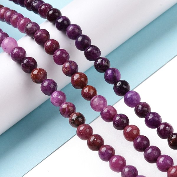 PandaHall Natural Kunzite Beads Strands, Round, 6mm, Hole: 1mm, about 67pcs/strand, 15.94 inch(40.5cm) Kunzite Round Purple
PandaHall Natural Kunzite Beads Strands, Round, 6mm, Hole: 1mm, about 67pcs/strand, 15.94 inch(40.5cm) Kunzite Round Purple