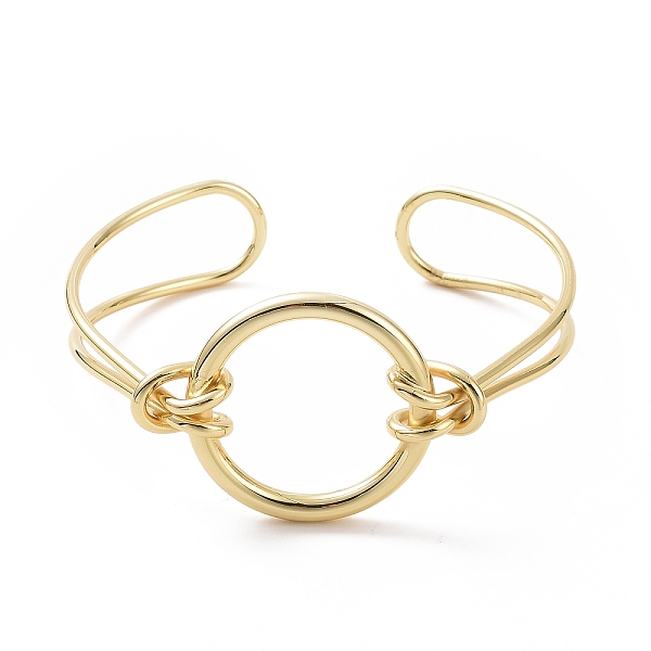 PandaHall Brass Round Circle Open Cuff Bangle, Wire Wrap Jewelry for Women, Golden, Inner Diameter: 2-1/2 inch(6.35cm) Brass
PandaHall Brass Round Circle Open Cuff Bangle, Wire Wrap Jewelry for Women, Golden, Inner Diameter: 2-1/2 inch(6.35cm) Brass