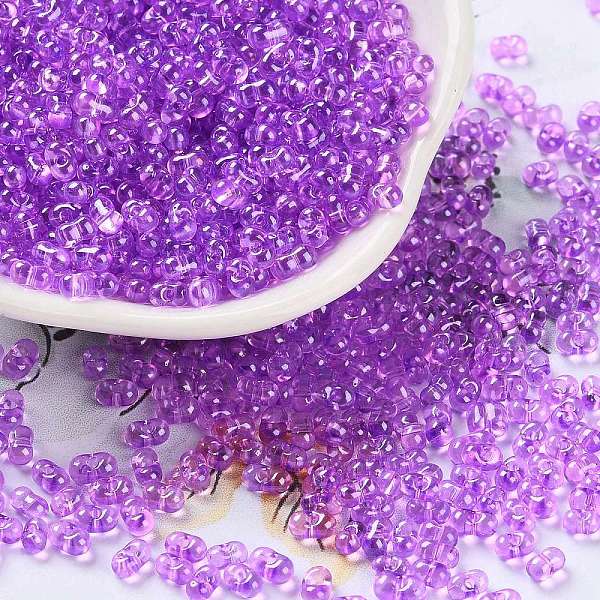PandaHall Glass Seed Beads, Transparent Colours Luster, Peanut, Magenta, 4~4.5x2~2.5x2~2.5mm, Hole: 0.8~0.9mm, about 10000pcs/pound Glass..., Pink
PandaHall Glass Seed Beads, Transparent Colours Luster, Peanut, Magenta, 4~4.5x2~2.5x2~2.5mm, Hole: 0.8~0.9mm, about 10000pcs/pound Glass..., Pink
