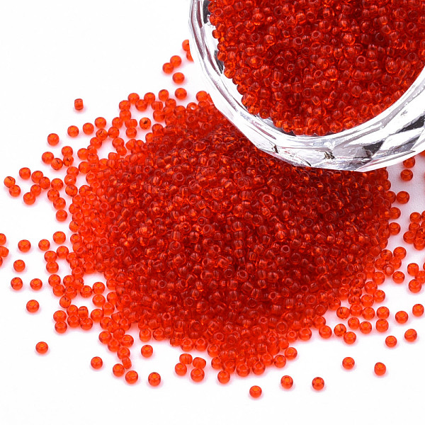 PandaHall 15/0 Transparent Czech Glass Seed Beads, Round, Red, 1.5x1mm, Hole: 0.5mm, about 500g/bag Czech Glass Red
PandaHall 15/0 Transparent Czech Glass Seed Beads, Round, Red, 1.5x1mm, Hole: 0.5mm, about 500g/bag Czech Glass Red