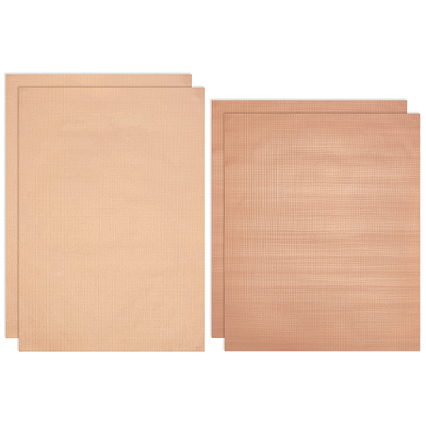 PandaHall SUPERFINDINGS 4Sheets 2 Style PTFE Barbecue Pad, Non Stick Heat Resistant Grill Mats, Rectangle, Sandy Brown, 2sheets/style...
PandaHall SUPERFINDINGS 4Sheets 2 Style PTFE Barbecue Pad, Non Stick Heat Resistant Grill Mats, Rectangle, Sandy Brown, 2sheets/style...