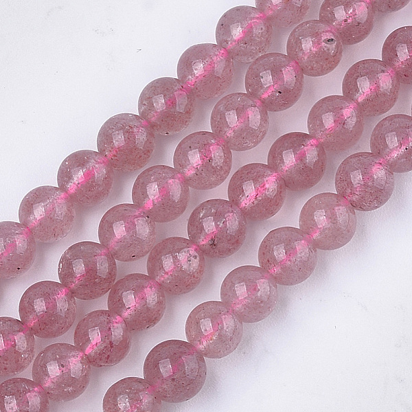 PandaHall Natural Strawberry Quartz Beads Strands, Round, 6mm, Hole: 0.8mm, about 62~65pcs/strand, 15.3 inch Strawberry Quartz Round
PandaHall Natural Strawberry Quartz Beads Strands, Round, 6mm, Hole: 0.8mm, about 62~65pcs/strand, 15.3 inch Strawberry Quartz Round