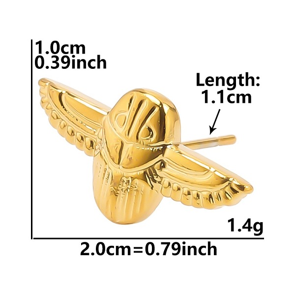 PandaHall Vintage Stainless Steel Bird Studs Earrings for Women, Fashionable and Elegant Ear Studs Stainless Steel Bird
PandaHall Vintage Stainless Steel Bird Studs Earrings for Women, Fashionable and Elegant Ear Studs Stainless Steel Bird