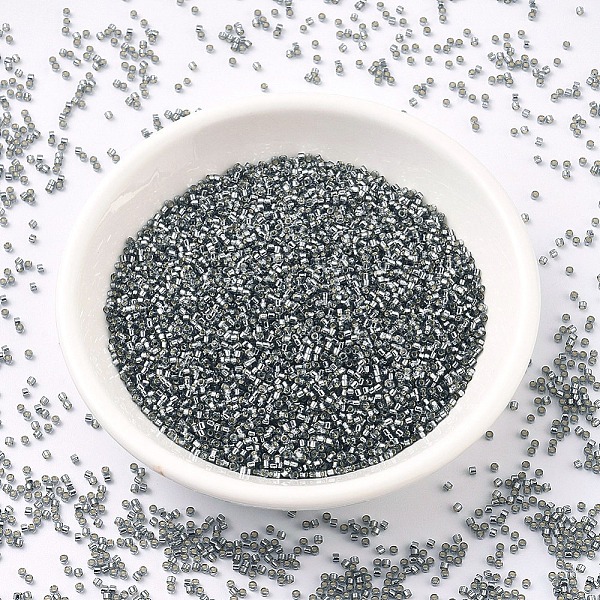 PandaHall MIYUKI Delica Beads, Cylinder, Japanese Seed Beads, 11/0, (DB0048) Silver-Lined Grey, 1.3x1.6mm, Hole: 0.8mm, about 10000pcs/bag..., Gray
PandaHall MIYUKI Delica Beads, Cylinder, Japanese Seed Beads, 11/0, (DB0048) Silver-Lined Grey, 1.3x1.6mm, Hole: 0.8mm, about 10000pcs/bag..., Gray