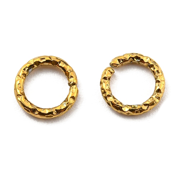 PandaHall 304 Stainless Steel Jump Rings, Open Jump Rings, Twisted, Round Ring, Real 18K Gold Plated, 6x1mm, 18 Gauge, Inner Diameter: 4mm...
PandaHall 304 Stainless Steel Jump Rings, Open Jump Rings, Twisted, Round Ring, Real 18K Gold Plated, 6x1mm, 18 Gauge, Inner Diameter: 4mm...