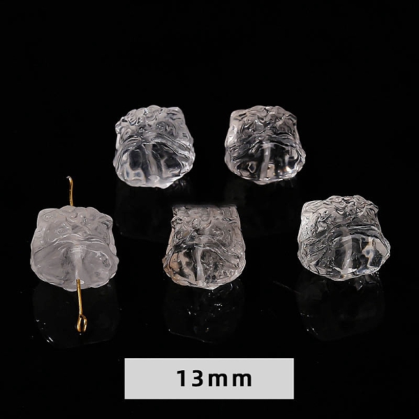 PandaHall Natural Quartz Crystal Carved Beads, DIY Jewelry Accessories, Lion, 13mm Quartz Crystal Lion
PandaHall Natural Quartz Crystal Carved Beads, DIY Jewelry Accessories, Lion, 13mm Quartz Crystal Lion