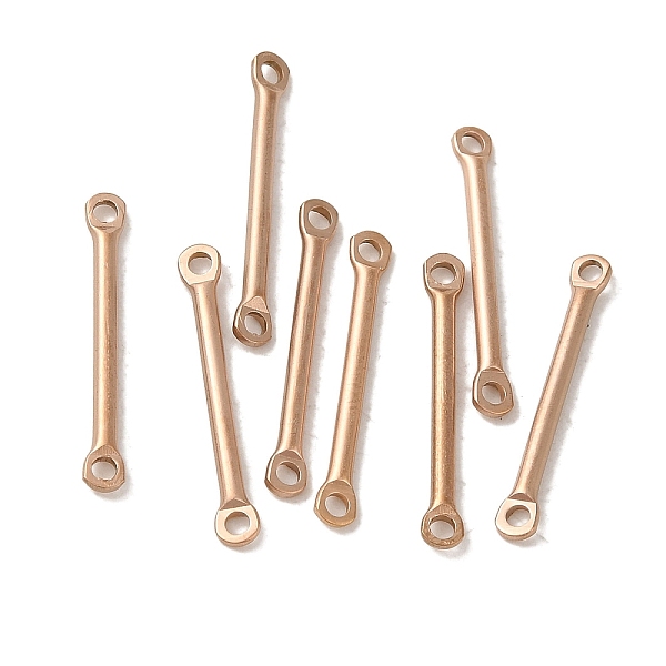 PandaHall Ion Plating(IP) 304 Stainless Steel Links, Bar Connector Charms, Rose Gold, 20x2.5x1.5mm, Hole: 1.4mm 304 Stainless Steel Stick
PandaHall Ion Plating(IP) 304 Stainless Steel Links, Bar Connector Charms, Rose Gold, 20x2.5x1.5mm, Hole: 1.4mm 304 Stainless Steel Stick