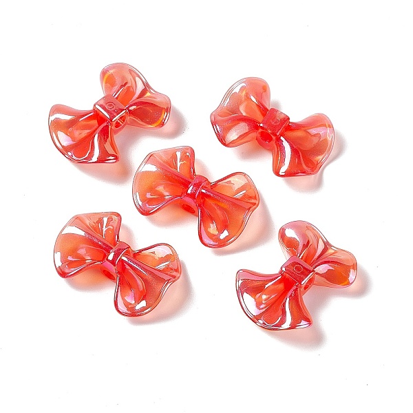PandaHall UV Plating Rainbow Iridescent Acrylic Beads, Bowknot, Orange Red, 31x23x9.5mm, Hole: 3.5mm Acrylic Bowknot
PandaHall UV Plating Rainbow Iridescent Acrylic Beads, Bowknot, Orange Red, 31x23x9.5mm, Hole: 3.5mm Acrylic Bowknot
