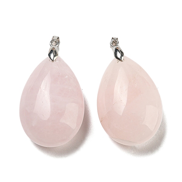 PandaHall Natural Rose Quartz Pendants, Teardrop Charms, with Rack Plating Platinum Plated Brass Pinch Bails, Lead Free & Cadmium Free...
PandaHall Natural Rose Quartz Pendants, Teardrop Charms, with Rack Plating Platinum Plated Brass Pinch Bails, Lead Free & Cadmium Free...